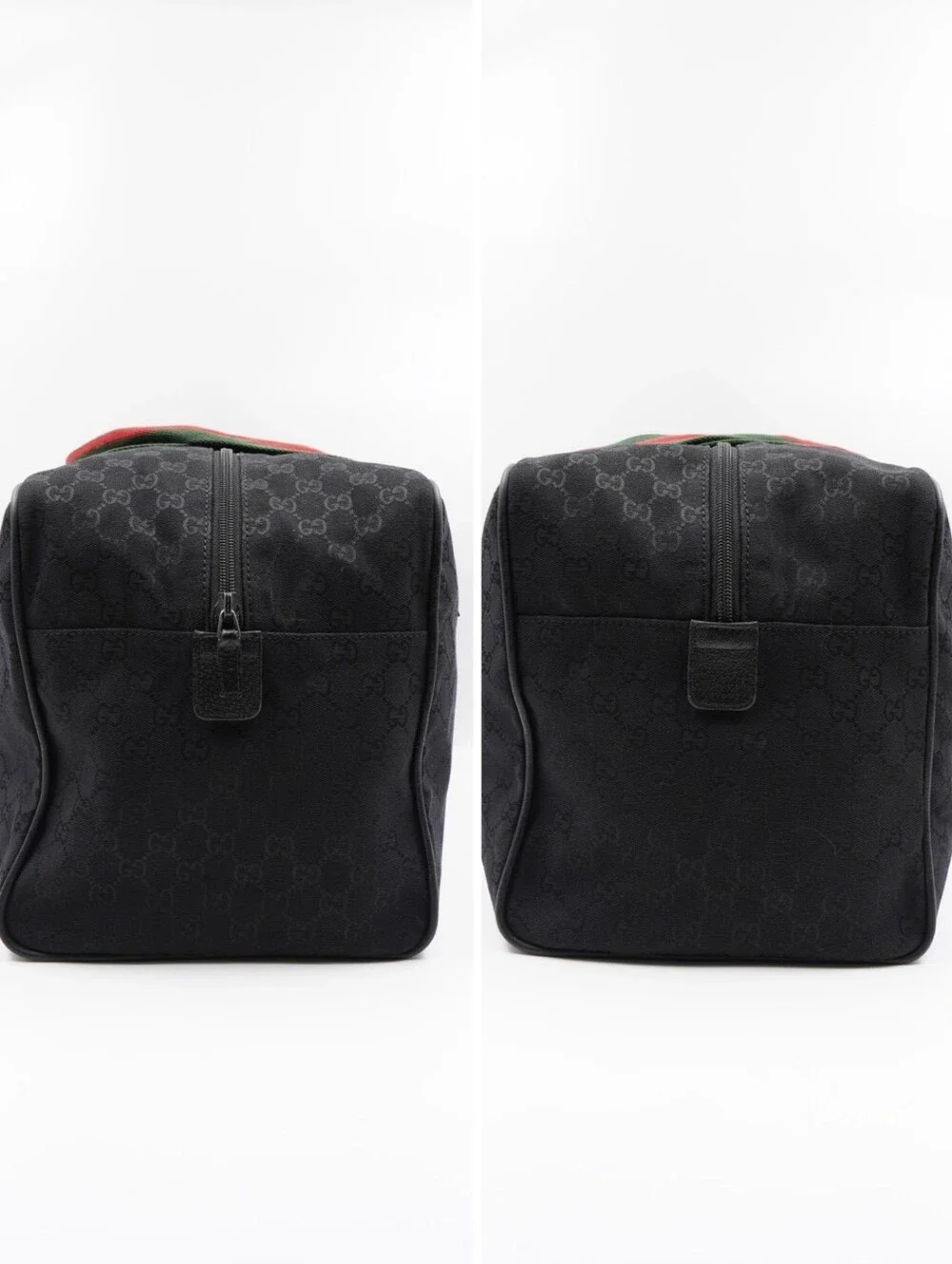 CM20 💗 Gucci GG Canvas Web duffel Bag